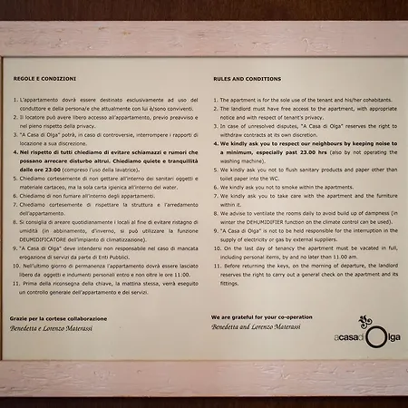 A Casa Di Olga * Florens